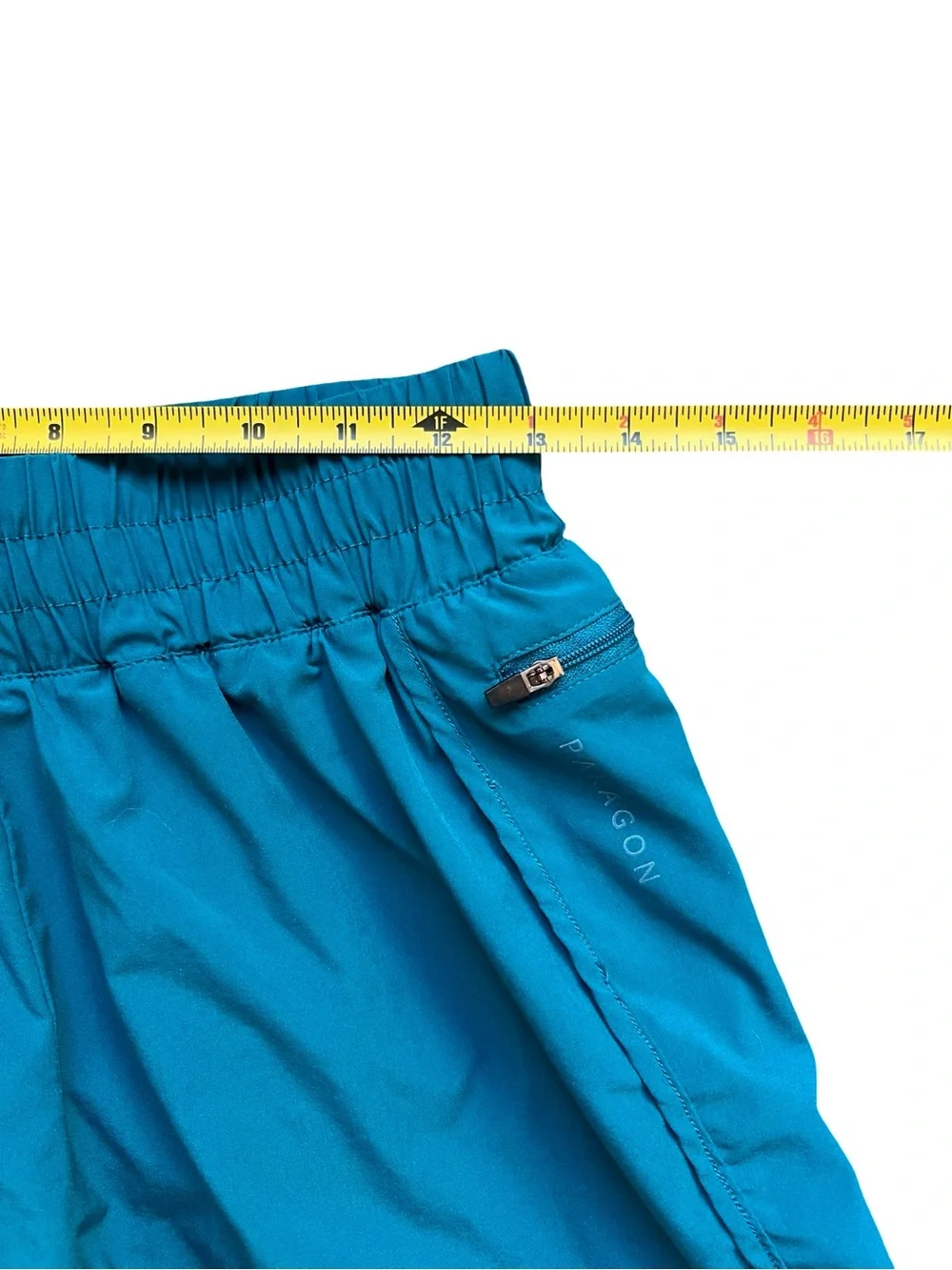 Paragon Blue/Green Women’s Running Shorts